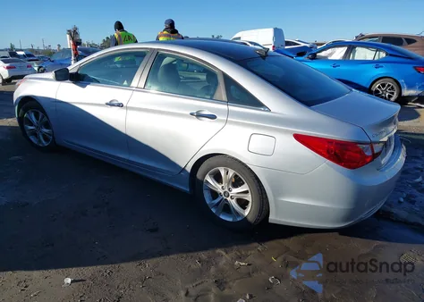 2013 Hyundai Sonata Limited z USA, uszkodzony, nr VIN 5NPEC4AC4DH557094